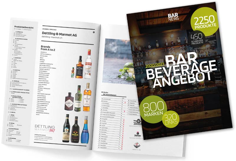 Bar Beverage Angebot - Annuaire des fournisseurs pour le commerce et la gastronomie